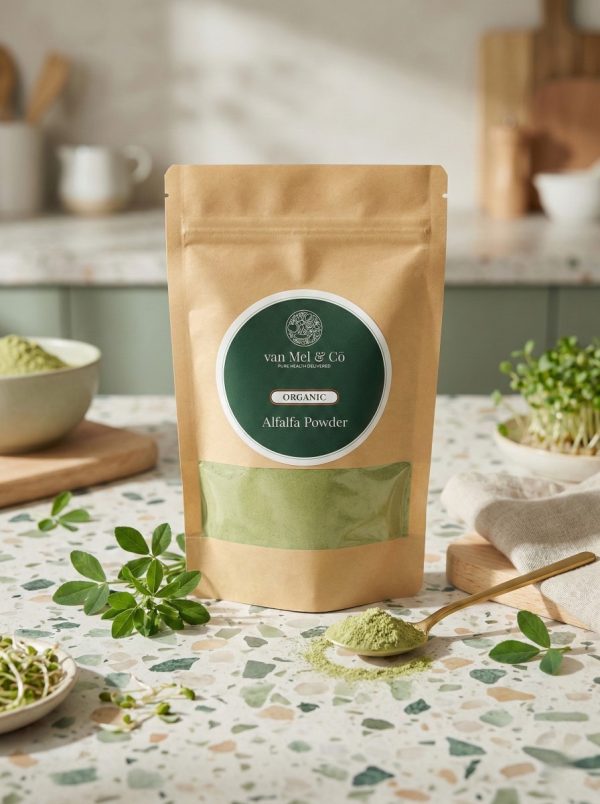 Organic Alfalfa Powder - Van Mel & Co.